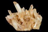 Tangerine Quartz Crystal Cluster - Madagascar #156939-2